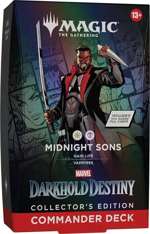 Marvel Darkhold Destiny - Midnight Sons Commander Deck (Collector's Edition)
