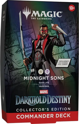 Marvel Darkhold Destiny - Midnight Sons Commander Deck (Collector's Edition)