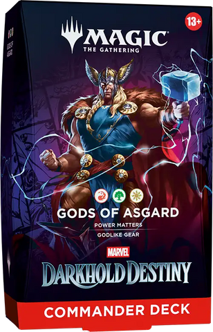 Marvel Darkhold Destiny - Gods of Asgard Commander Deck