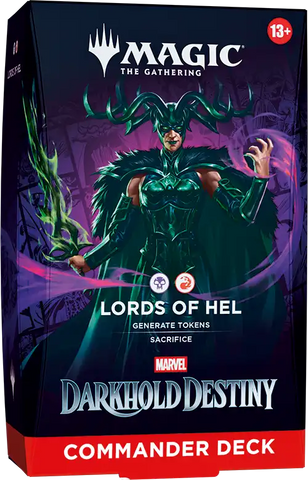 Marvel Darkhold Destiny - Lords of Hel Commander Deck