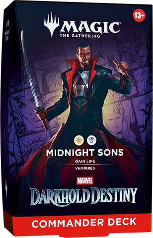 Marvel Darkhold Destiny - Midnight Sons Commander Deck