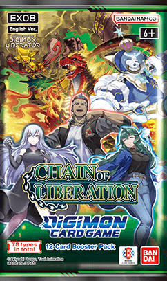 Digimon Card Game - Chain of Liberation [EX-08] Booster