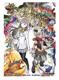 Digimon Card Game: Official Sleeves - Inori Misono & Aegiomon