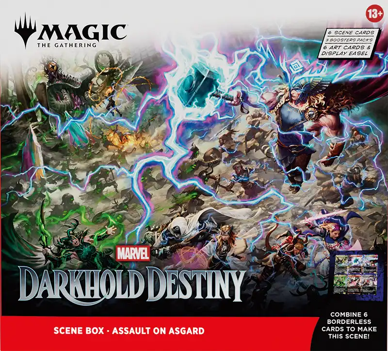 Marvel Darkhold Destiny - Scene Box: Assault on Asgard