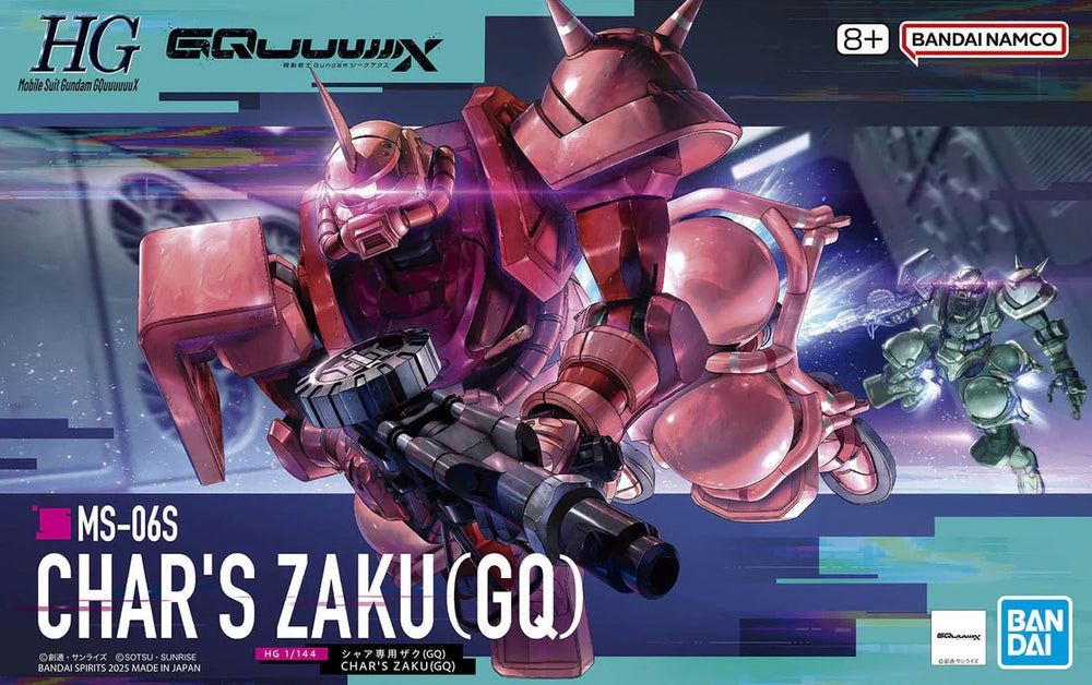 HG 1/144 Char's Zaku (GQ)