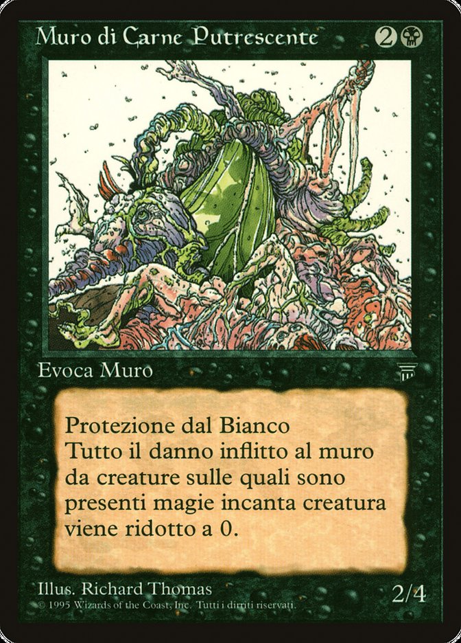Wall of Putrid Flesh [Legends] - Lightly Played, Italian