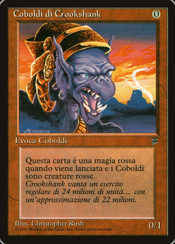 Crookshank Kobolds [Legends] - Lightly Played, Italian