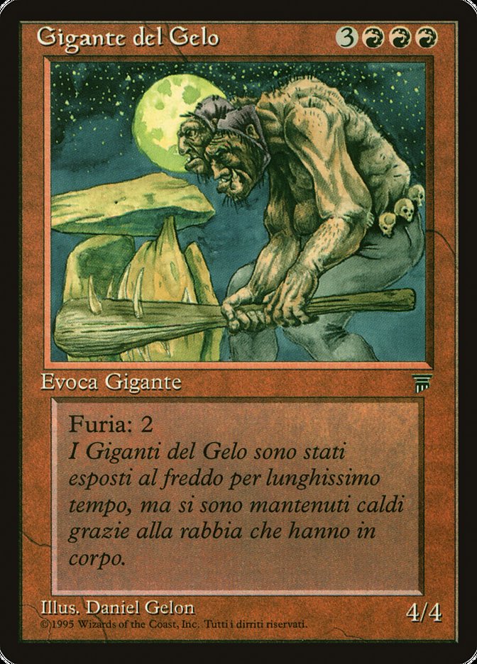 Frost Giant [Legends] - Lightly Played, Italian