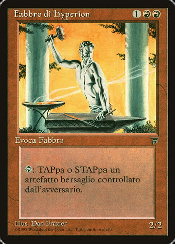 Hyperion Blacksmith [Legends] - Lightly Played, Italian