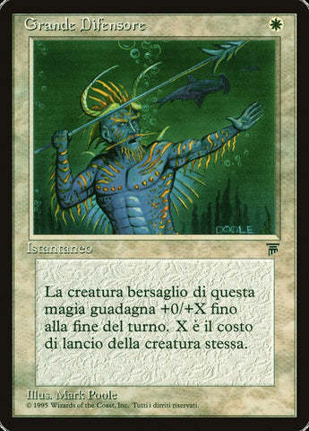 Great Defender [Legends] - Lightly Played, Italian