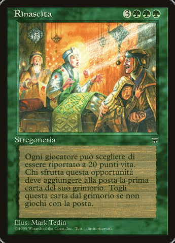 Rebirth [Legends] - Lightly Played, Italian