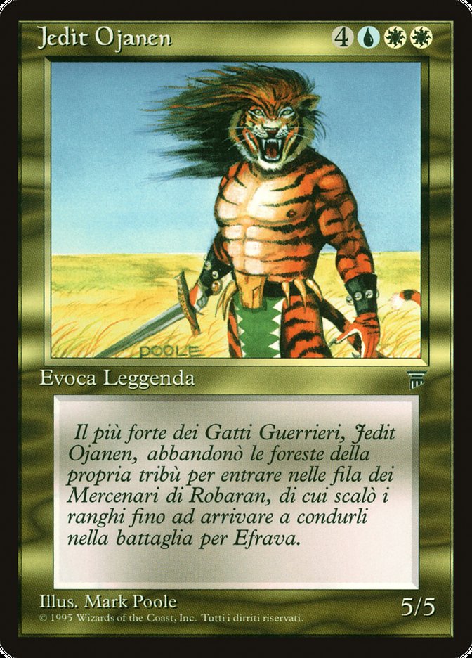 Jedit Ojanen [Legends] - Lightly Played, Italian