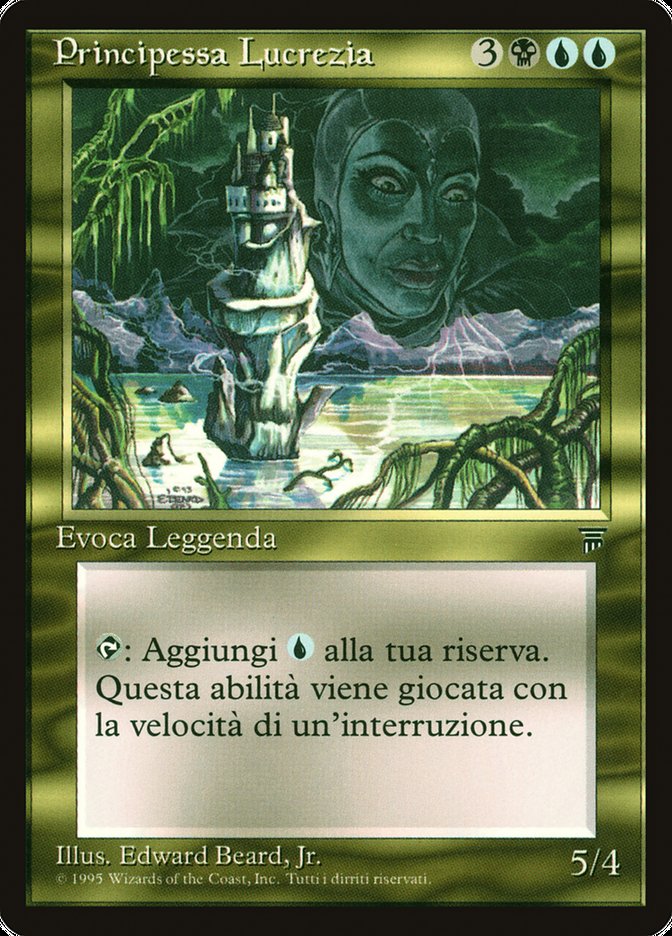 Princess Lucrezia [Legends] - Lightly Played, Italian