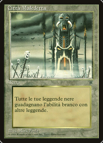 Unholy Citadel [Legends] - Lightly Played, Italian
