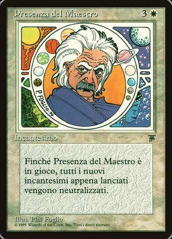 Presence of the Master [Legends] - Lightly Played, Italian