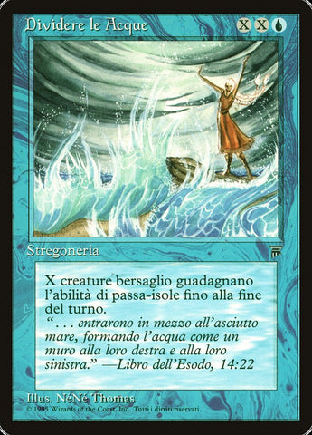 Part Water [Legends] - Lightly Played, Italian