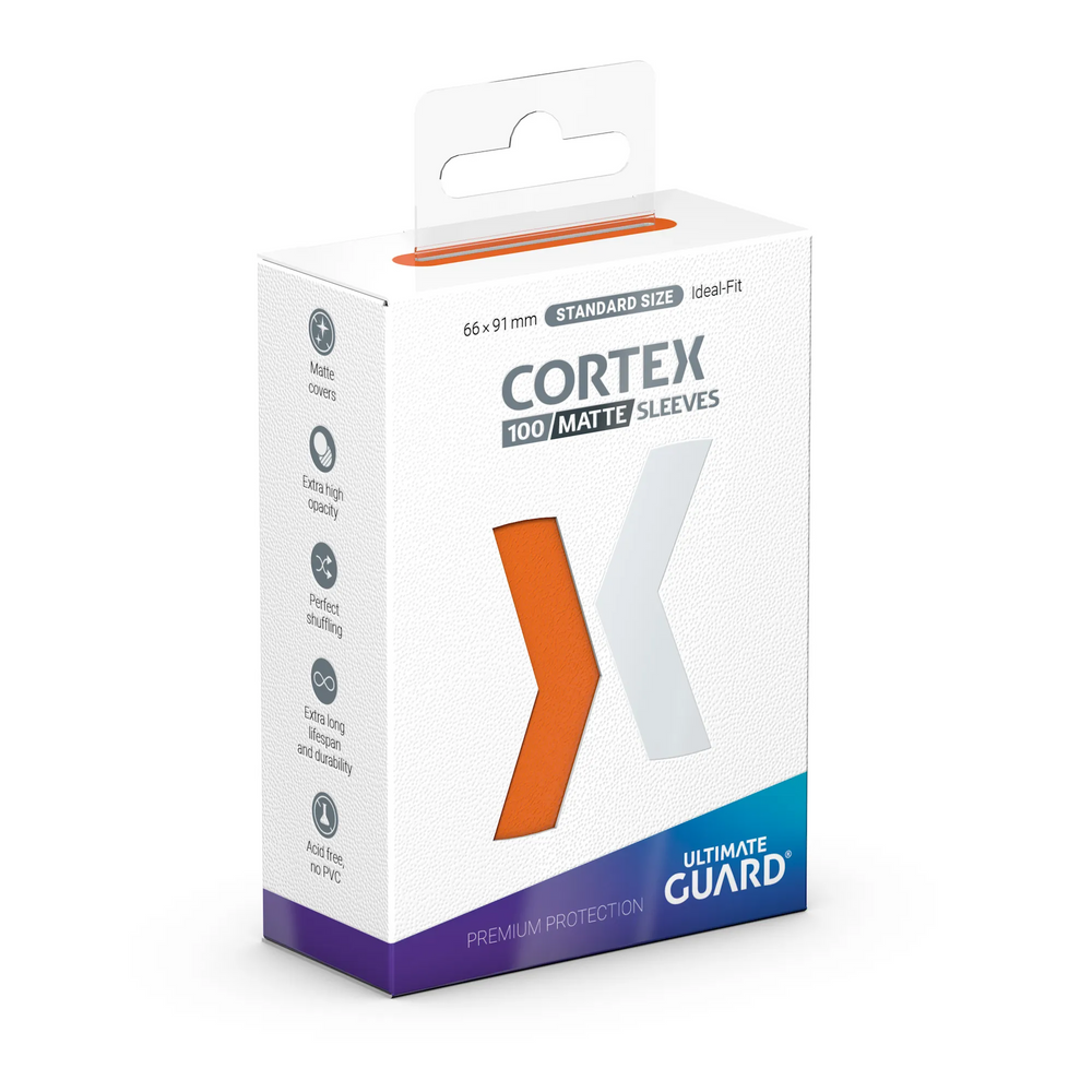 Ultimate Guard - Cortex Matte Sleeves (100ct) (Orange)