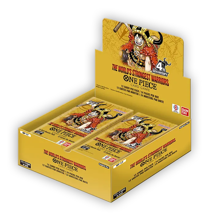 One Piece Card Game - The World's Strongest Warriors (OP-17) Booster Box