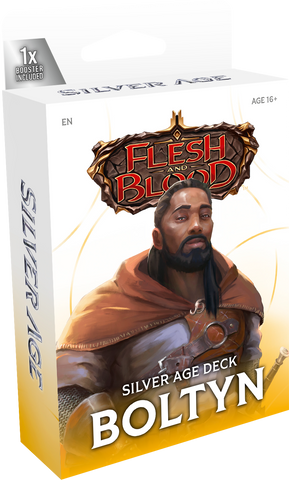 Flesh and Blood TCG: Silver Age Deck - Chapter 3 (Boltyn (Light Warrior))