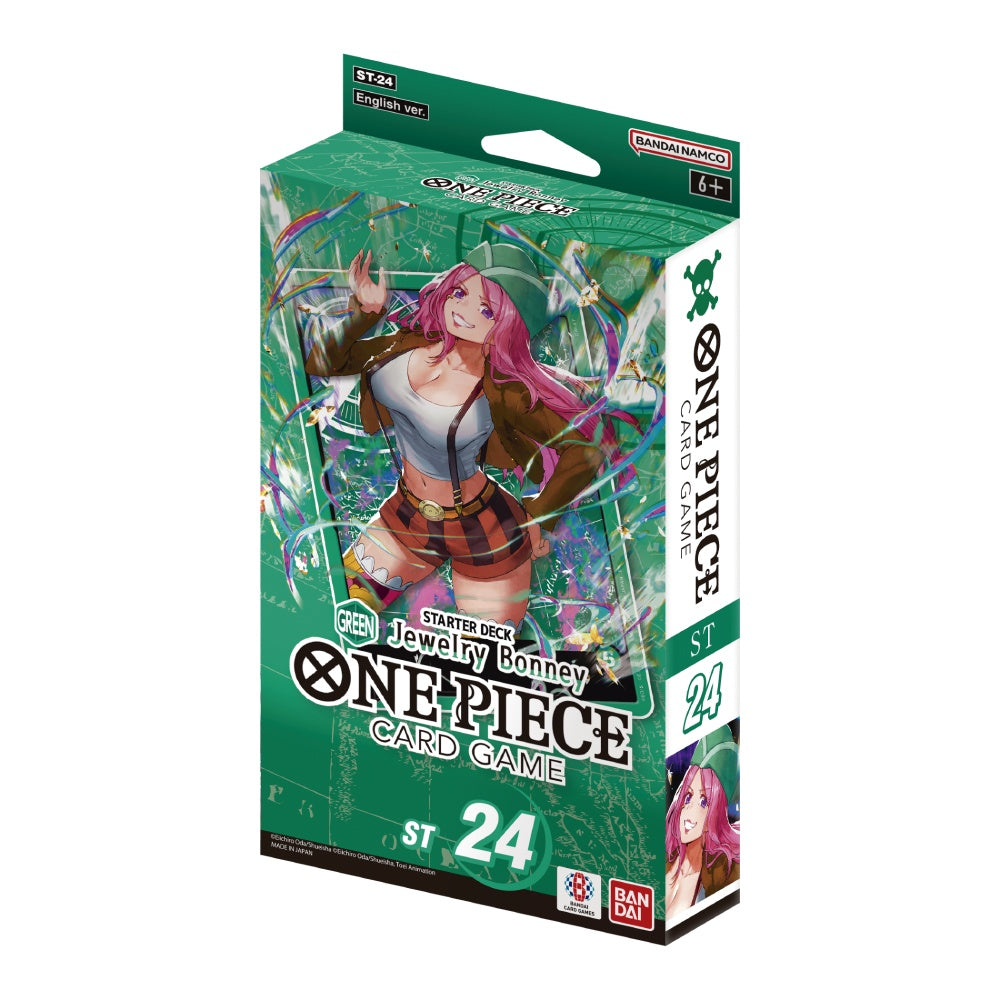 One Piece Card Game - (Green) Jewelry Bonney Starter Deck (ST-24)