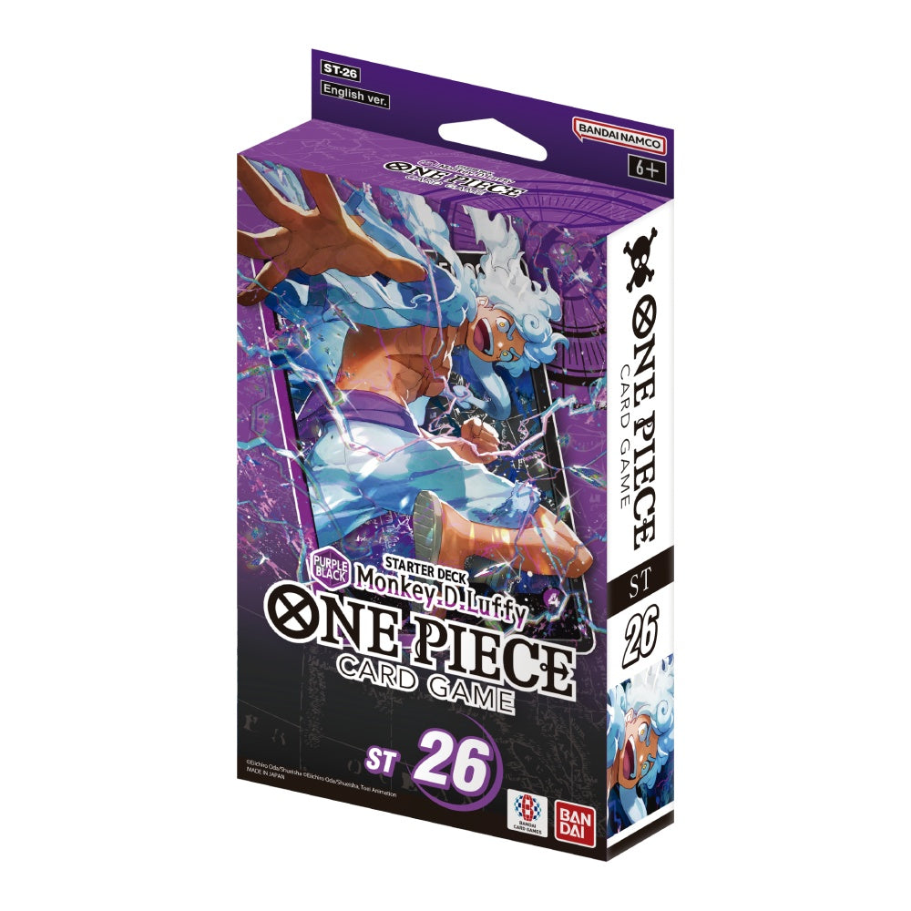 One Piece Card Game - (Purple/Black) Monkey.D.Luffy Starter Deck (ST-26)