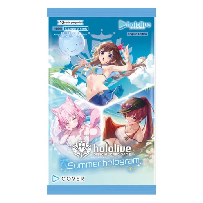 Hololive Card Game - Summer Hologram (hEB01e) Extra Booster