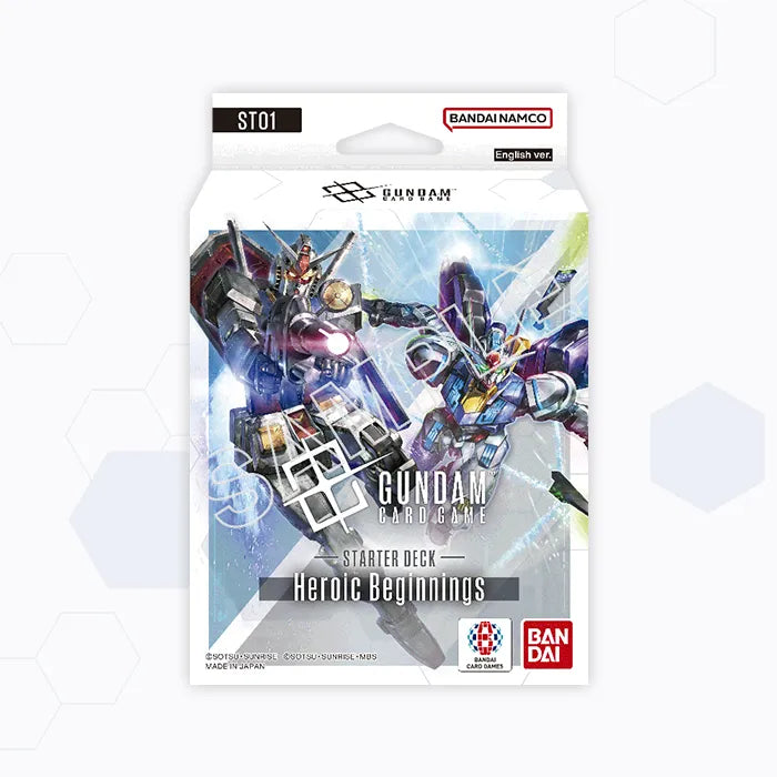 Gundam Card Game - Heroic Beginnings (ST01) Starter Deck