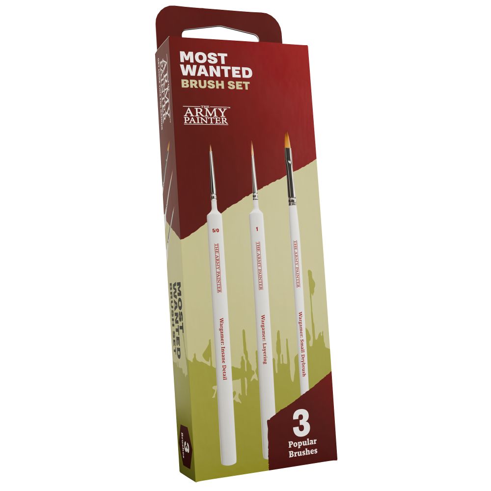 Army Painter - Most Wanted Brush Set