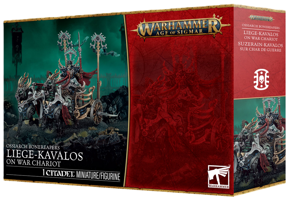 Ossiarch Bonereapers - Liege-Kavalos on War Chariot