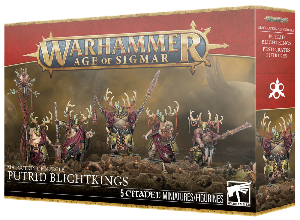 Maggotkin of Nurgle - Putrid Blightkings