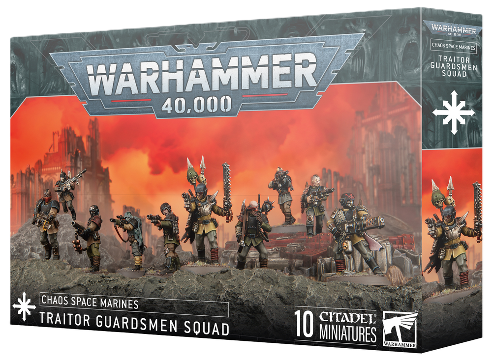 Chaos Space Marines - Traitor Guardsmen Squad