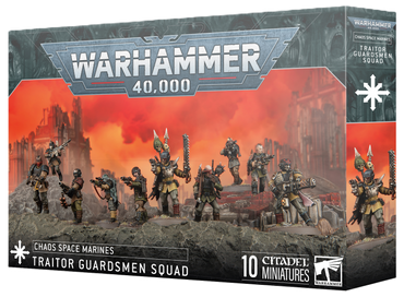 Chaos Space Marines - Traitor Guardsmen Squad