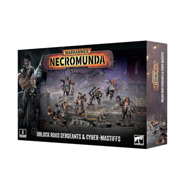 Necromunda - Orlock Road Sergeants & Cyber-Mastiffs