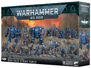 Space Marines Battleforce - Iron Halo Strike Force