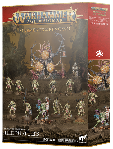 Maggotkin of Nurgle - Regiments of Renown - The Pustules