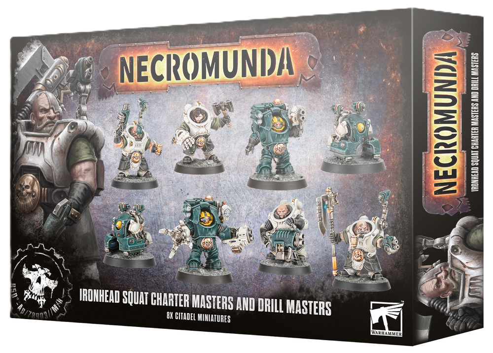 Necromunda - Ironhead Squat Charter Masters and Drill Masters