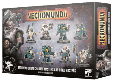 Necromunda - Ironhead Squat Charter Masters and Drill Masters