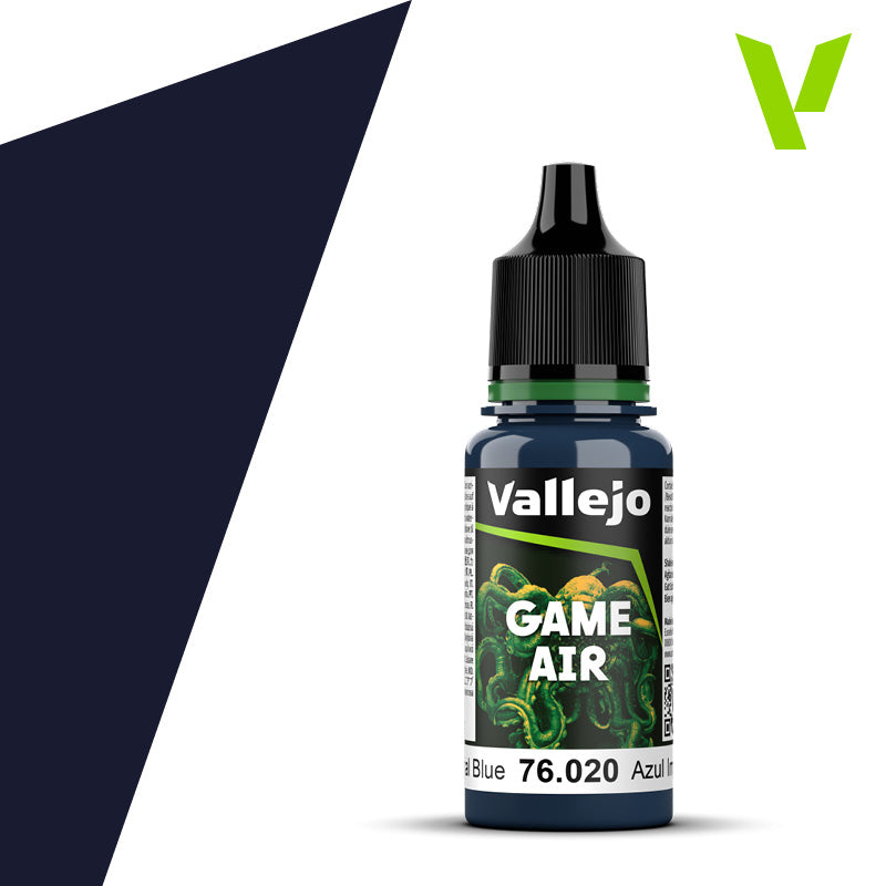 Vallejo 72720 Game Air Imperial Blue 17 ml Acrylic Paint (OOP)