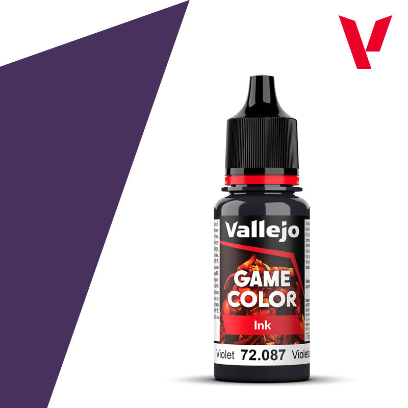 Vallejo 72087 Game Colour Ink Violet 17 ml Acrylic Paint