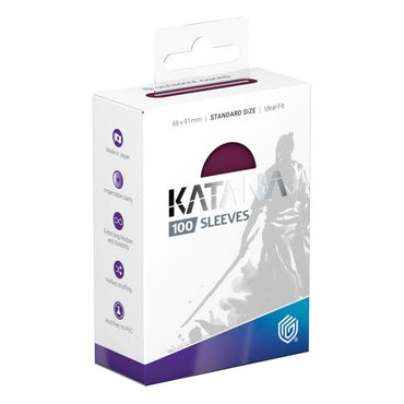Ultimate Guard Katana Sleeves (100ct) (Radiant Plum)