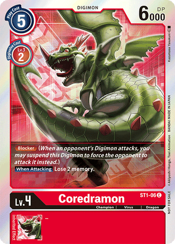Coredramon [ST1-06] (Event Pack) [Starter Deck: Gaia Red Promos]