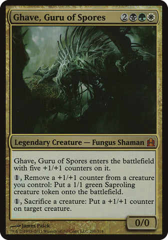 Ghave, Guru of Spores (Oversized) [Commander 2011 Oversized]