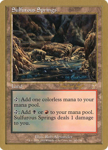 Sulfurous Springs (Tom van de Logt) [World Championship Decks 2001]