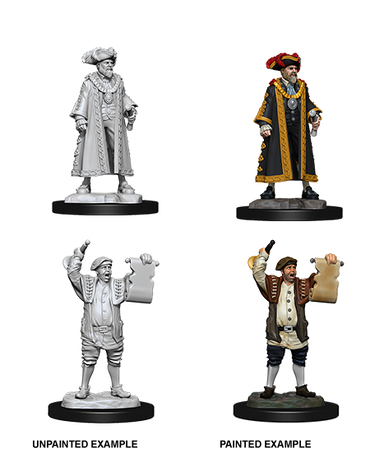 Mayor and Town Crier Pathfinder Miniature