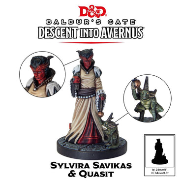 Sylvira Savikas & Quasit D&D Collector's Series