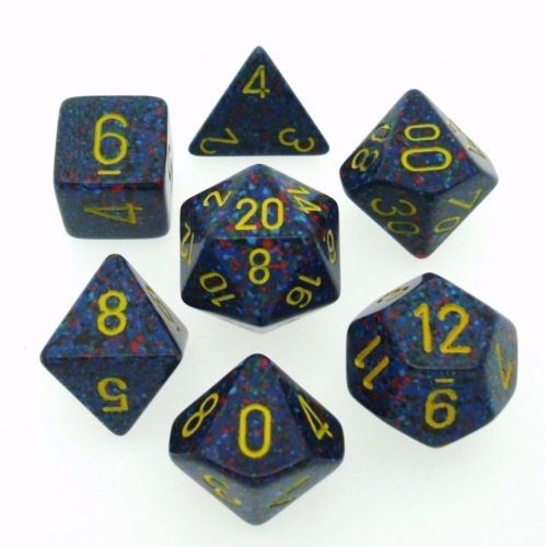 Chessex Speckled Twilight 7-Die Set