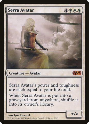 Serra Avatar (Duels of the Planeswalkers Promos) [Duels of the Planeswalkers Promos 2012]