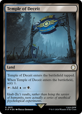 Temple of Deceit (Surge Foil) [Fallout]
