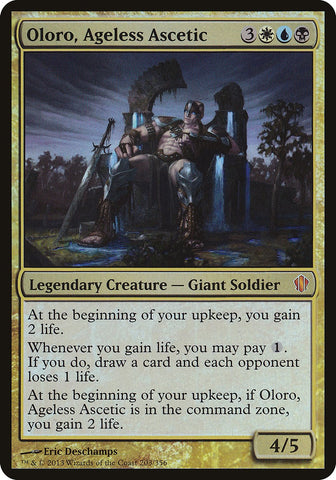 Oloro, Ageless Ascetic (Oversized) [Commander 2013 Oversized]