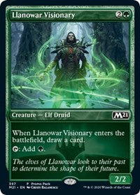 Llanowar Visionary [Promo Pack: Core Set 2021]